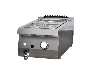 Preview: Maxima Heavy Duty Bain Marie · Einzeleinheit · 70 cm Tief · Gas