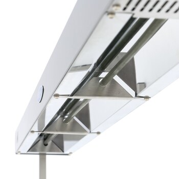 Preview: Maxima Warmhalteleiste · 122 cm · für Deckenmontage & Freistehend geeignet · 09362303