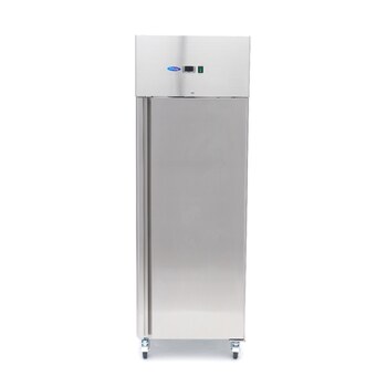 Preview: Maxima Kühlschrank · 600 l · 3 Einstellbare Regale (2/1 GN) · Rostfreier Stahl · auf Rädern · 09400003