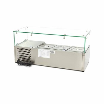 Preview: Maxima Aufsatzkühlvitrine · 95 cm · Passt 3 x 1/3 GN · 09400317