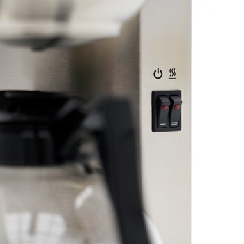 Preview: Maxima Filterkaffeemaschine · Einzel · 1,8 l · mit Glaskanne · 09365251