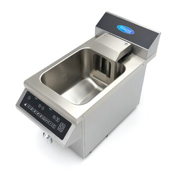 Preview: Maxima Frituurpan · 8 L · 1 Mand · Inductie · Liftsysteem · met Tapkraan · 09371450
