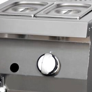 Preview: Maxima Heavy Duty Bain Marie · Einzeleinheit · 70 cm Tief · Gas · 09395005