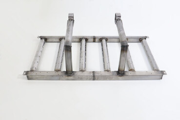 Preview: Maxima M900 GAS TILTING BRATT PAN 130L – Brenner Edelstahl Rohr W 6 Arm · 09398813