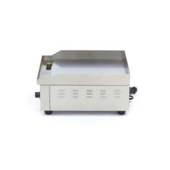 Preview: Maxima Grillplatte · Glatte Chrom · 36 cm · inkl. Tropfschale · 09365162
