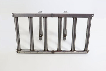 Preview: Maxima M900 GAS TILTING BRATT PAN 130L – Brenner Edelstahl Rohr W 6 Arm · 09398813