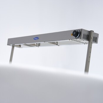 Preview: Maxima Warmhalteleiste · 107 cm · für Deckenmontage & Freistehend geeignet · 09362302