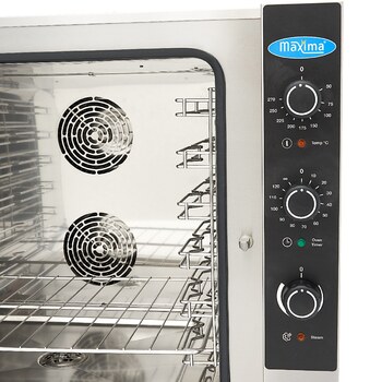 Preview: Maxima Combisteamer · 6 Bakken (1/1 GN / 60 x 40 cm) · Analoog · 400V · 08500206