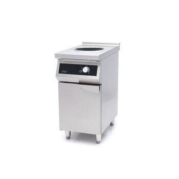 Preview: Maxima Induktions-Wokkocher 700 – Ø28cm – 5000W – mit Untergestell · 09371300