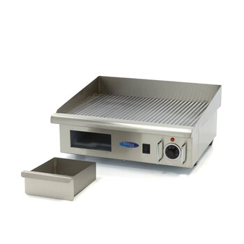 Preview: Maxima Grillplatte · Gerillt · 55 cm · inkl. Tropfschale · 09300070