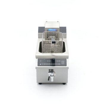 Preview: Maxima Frituurpan · 8 L · 1 Mand · Inductie · Liftsysteem · met Tapkraan · 09371450