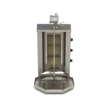 Preview: Maxima Dönergrill · 3 Brenner · 30 kg Fleisch · Gas · 09370225