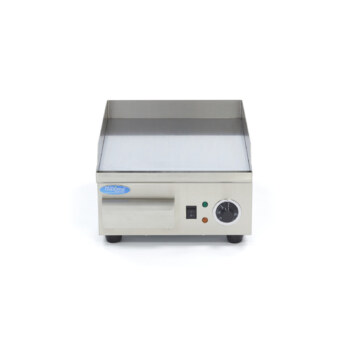 Preview: Maxima Grillplatte · Glatte Chrom · 36 cm · inkl. Tropfschale · 09365162