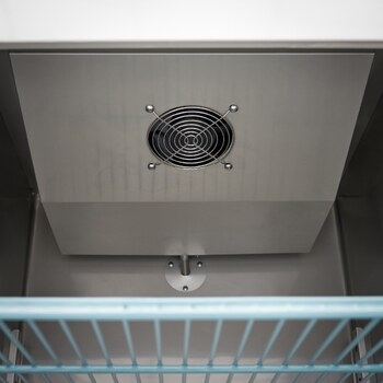 Preview: Maxima Kühlschrank · 600 l · 3 Einstellbare Regale (2/1 GN) · Rostfreier Stahl · auf Rädern · 09400003