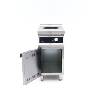 Preview: Maxima Induktions-Wokkocher 700 – Ø28cm – 5000W – mit Untergestell · 09371300