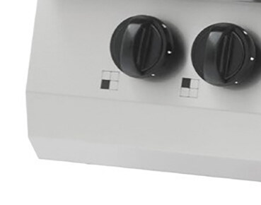 Preview: Maxima Heavy Duty Kochfeld · 2 Brenner · Einzeleinheit · 70 cm Tief · 13,5kW · Gas · 09396116