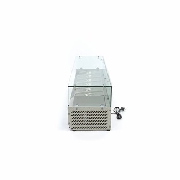 Preview: Maxima Aufsatzkühlvitrine · 140 cm · Passt 6 x 1/3 GN · 09400323