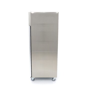 Preview: Maxima Gefrierschrank · 1200 l · 6 Einstellbare Regale (2/1 GN) · Rostfreier Stahl · mit Glastür · 09400018