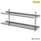 Preview: Wandregal 400 Tief Doppelt 800x400x700 mm robuste Ausführung