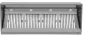 Preview: Dunstabzugshaube B2500xD950xH400 Wandmontage