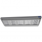 Preview: Edelstahl Wandhaube 3000 mm mit Motor und hoher Absaugleistung
