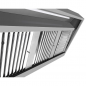 Preview: Wandhaube 1600 mm komplett mit Motor