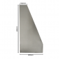 Preview: Wandhaube 1200 mm komplett mit Motor