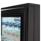 Preview: Barkühler Schwarz LED 2 Schiebetüren 198 Liter 900x500x900 mm