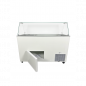 Preview: Speiseisvitrine Java Weiß 8x5 Liter 355 Liter 1184x727x1229 mm