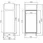 Preview: Tiefkühlschrank 650 Liter Edelstahl GN 2/1 – EASYLINE