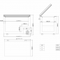 Preview: Kühl/Tiefkühltruhe 650 mit Klappdeckel – 550 l