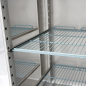 Preview: Gastro Gefrierschrank 1200 Liter mit Glastür aus Edelstahl