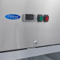Preview: Gastro Gefrierschrank 700 Liter mit Glastür aus Edelstahl
