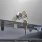 Preview: Gastro Gefrierschrank 700 Liter mit Glastür aus Edelstahl