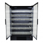 Preview: Wandkühlschrank MARCO 1.3 Glastür LED Schwarz 1292 Liter 1310x740x2010 mm