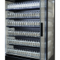 Preview: Wandkühlschrank MARCO 1.3 Glastür LED Schwarz 1292 Liter 1310x740x2010 mm