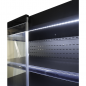 Preview: Wandkühlung MARCO 1.9 Glastür LED Schwarz 1939 Liter 1935x740x2010 mm