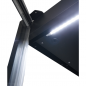 Preview: Wandkühlung MARCO 2.5 Glastür LED Schwarz 2585 Liter 2560x740x2010 mm