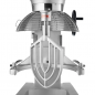 Preview: Planetenrührmaschine 60L Edelstahlkessel 3 Geschwindigkeiten 724x652x1300 mm