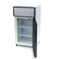 Preview: Getränkekühlschrank Glastür 50 Liter Weiß 46x42,6x80,5 cm