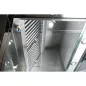 Mobile Preview: Holzkohlegrill auf Unterschrank | B2040 x T850 x H2400 mm | Weiß-​Schwarz