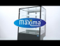 Preview: Gebäck Kühlvitrine- 400 l - 90 cm - auf Rädern