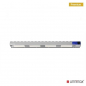 Preview: Keramik-Deckenwärmer 2000mm – 5x250W, Edelstahl