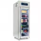 Mobile Preview: Kühlschrank 700 Liter aus Edelstahl mit Glastür