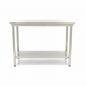 Preview: Edelstahltisch 180 x 70cm höhenverstellbar - Robuster Arbeitstisch für die Gastronomie Preview: Edelstahltisch 180 x 70cm höhenverstellbar - Robuster Arbeitstisch für die Gastronomie