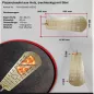 Preview: Rechteckige Pizzaschieber mit Löchern | Aus Holz | 30x93 (BxT in cm)