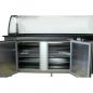 Preview: Salattheke (Dönertheke) | 5 x 1/1GN | B1800 x T850 x H1300 mm | Weiß-Schwarz Preview: Salattheke (Dönertheke) | 5 x 1/1GN | B1800 x T850 x H1300 mm | Weiß-Schwarz