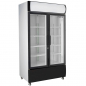 Preview: Kühlschrank mit 2 Glastüren und Canopy - 580 Liter Kapazität