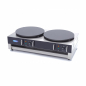 Preview: Doppel Crepes Maker 2 x 40cm inklusive Teigverteiler - Gastrohot