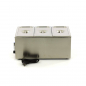 Preview: Bain Marie - mit Wasserhahn - inkl. 3 x 1/3 GN Set - Elektrisch